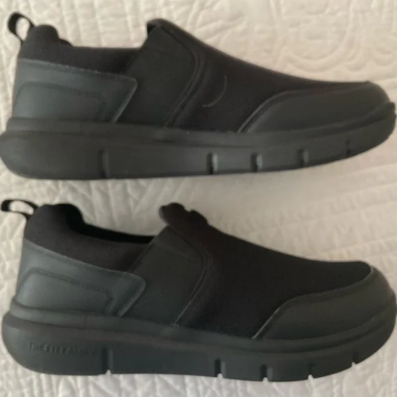 Fitville Men's Black Slip-On Loafers Casual Walking Shoes Sz: 10.5 XW - Picture 2 of 6